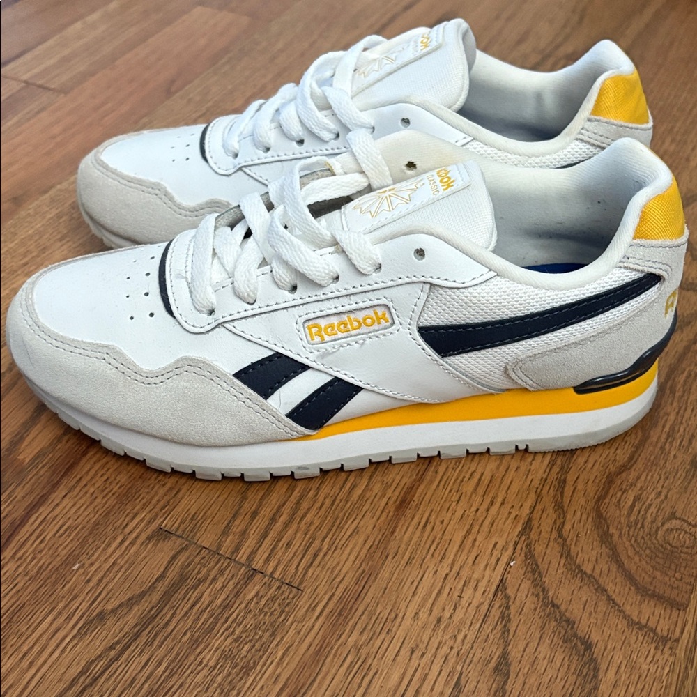 Reebok CL Harman Run LTCL Reebok White/Blue/Yellow